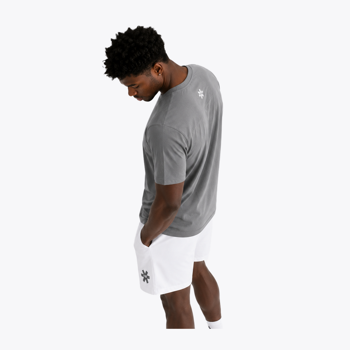 Osaka Men Apex Training Tee | Quiet Gray